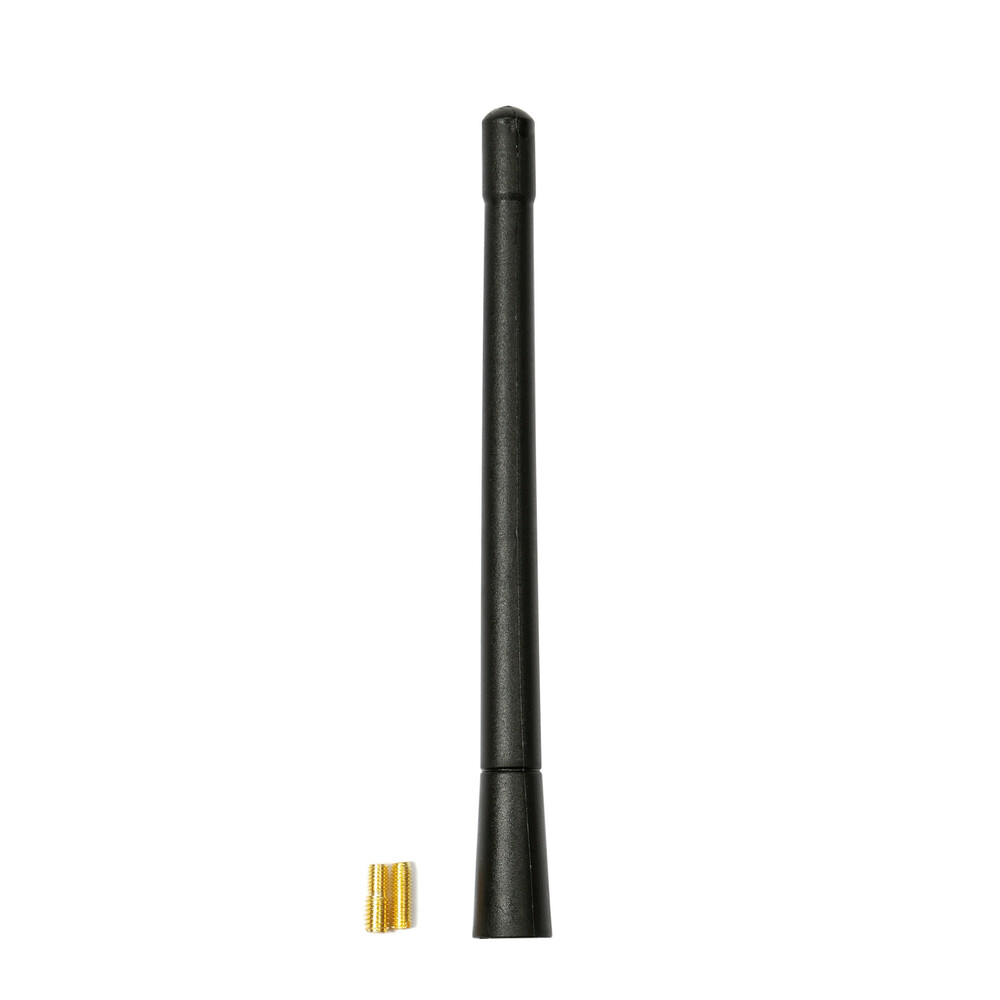 ANTENA DE RECARGA ALUMINIO PRETA 17mm FEMEA 6 MACH