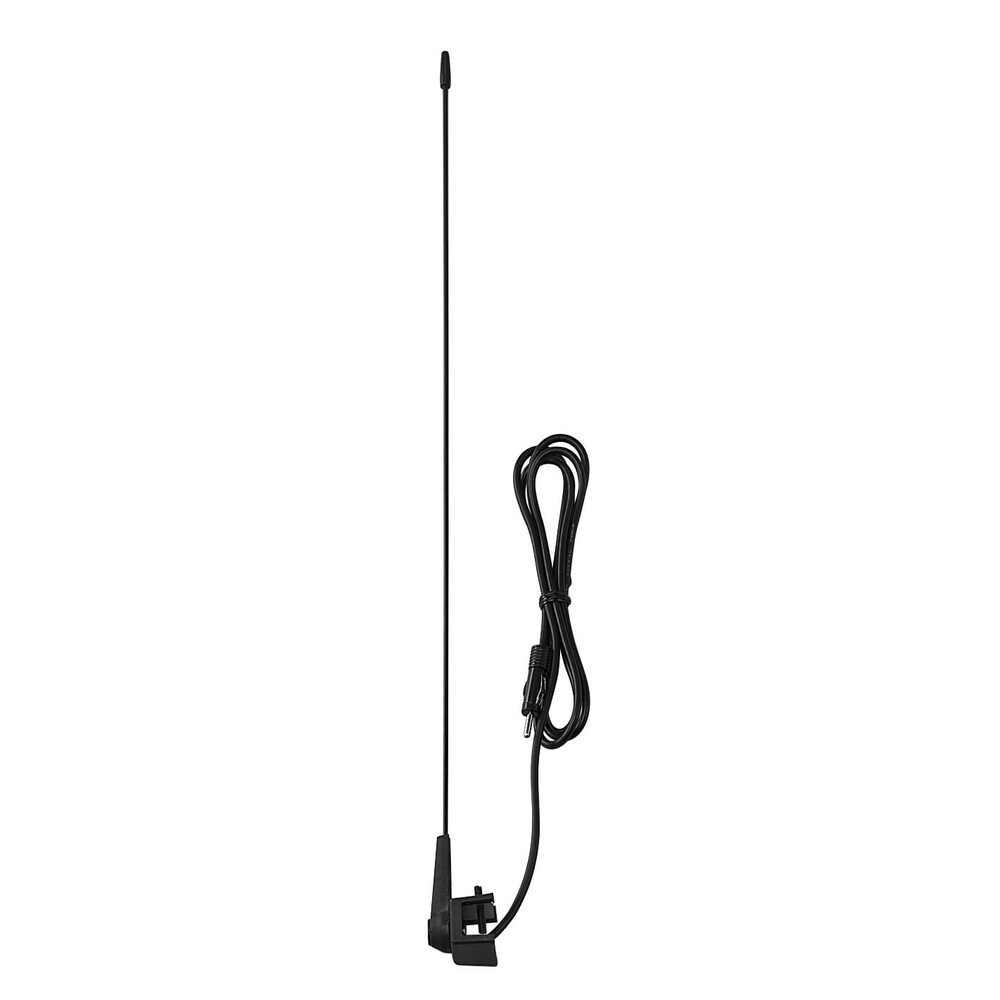 ANTENA P/CALHA TECTO PRETA INOX 50cms